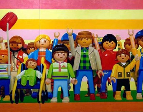 박영균 〈분홍·밤 Candlelight night〉