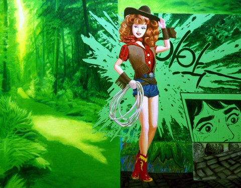 박영균 〈분홍·밤 Candlelight night〉