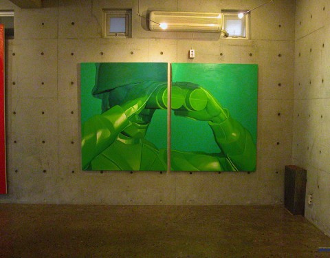 박영균 〈분홍·밤 Candlelight night〉