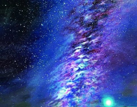 〈Words on canvas〉