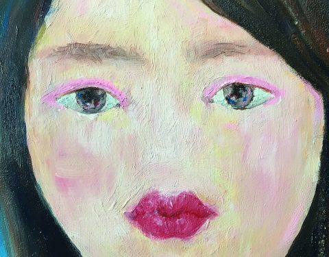 〈Words on canvas〉