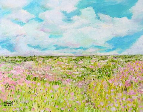 〈Words on canvas〉