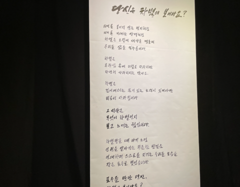 〈당신은 차별이 보이나요〉